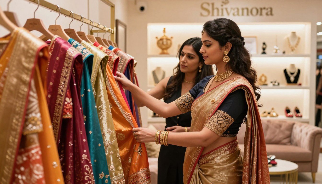 how to choose a saree for wedding