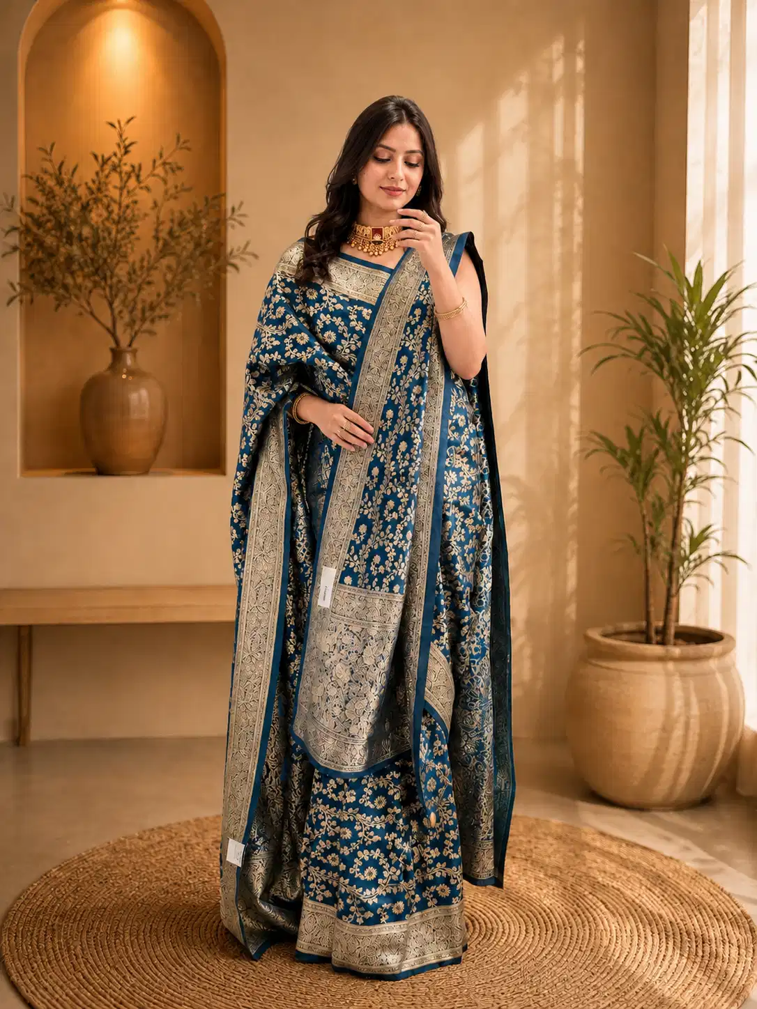 shivanora-neel-vastra-royale-saree-with-matching-stole