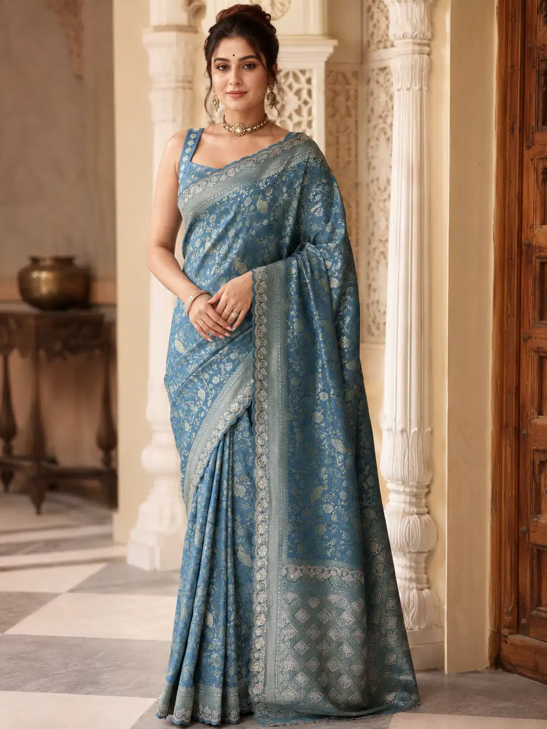 neelprabha-soft-kanjivaram-saree
